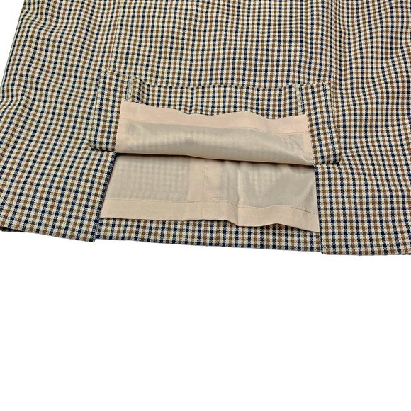 AQUASCUTUM LONDON‎ Check Pencil Skirt - Picture 3 of 8